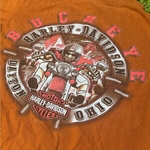 Vintage‎ Ohio State Football Harley Davidson T shirt